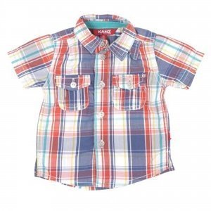 Hemd 1/4 Arm 0002 y/d checkmu