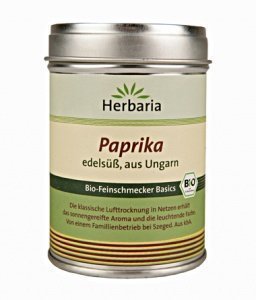 Herbaria Paprika edelsüß  BIO (80g Dose)
