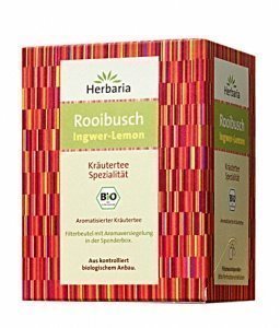 Herbaria Rooibusch Tee Ingwer-Lemon  BIO