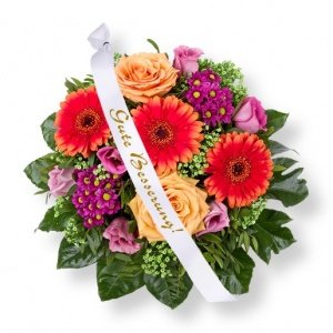 Herbstlaune und Schleife: Gute Besserung