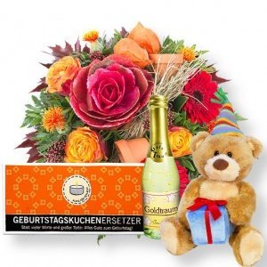 Herbstleuchten und Geschenk-Set Happy Bi