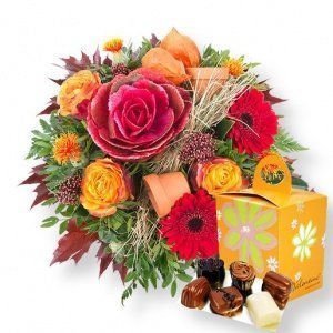 Herbstleuchten und Valentino-Pralinen