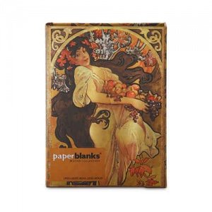 -Herbstmädchen- Mucha-Kollektion, linier