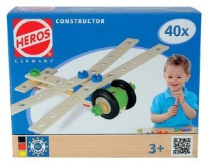 Heros Constructor Flugzeug 40 Teile