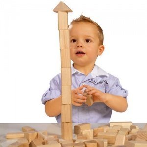 Heros Holzbausteine 100 natur