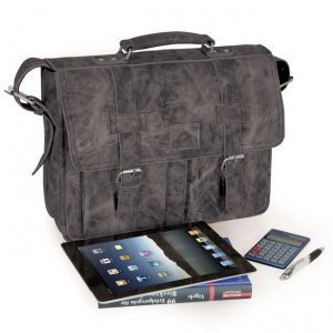 Herren Aktentasche Ash-Grey