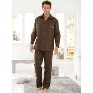 Herren-Pyjama Rafael schoko