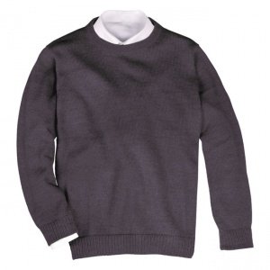 Herren-Rundhalspullover Royal Alpaka,dun