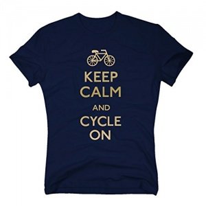 T-Shirt Keep calm and cycle on