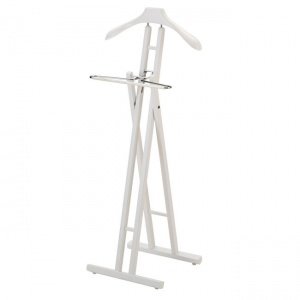 Herrendiener Livorno weiß klappbar