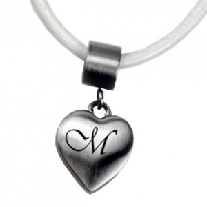 Herz-Anhänger mit Ihren Initialen