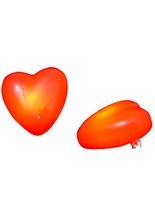 Herz Blinkanstecker Anstecker leuchtend 