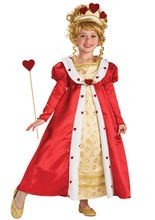 Herz-Königin Kinderkostüm Märchen rot-go
