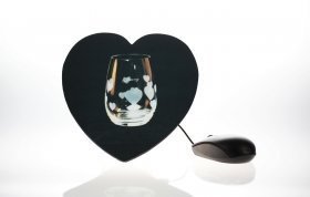 Herz-MousePad mit eigenem Foto