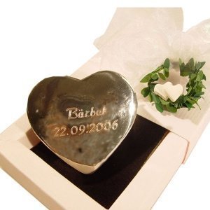 Herzdose 5 cm in Geschenkverpackung