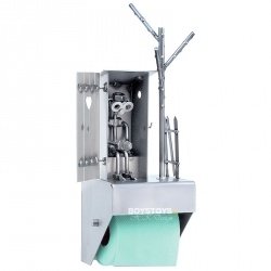 Herzelklo Häuschen Klopapierhalter