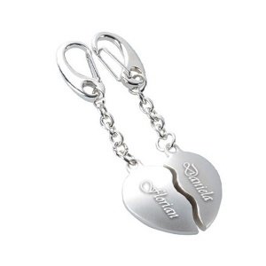 Herzhälften-Anhänger *Silber/Silber*