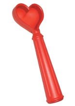 Herzilein Eisportionierer in Herzform ro