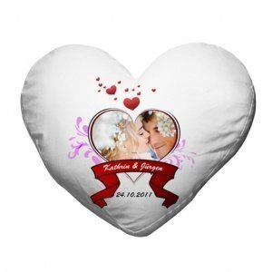 Herzkissen bedrucken *Love*