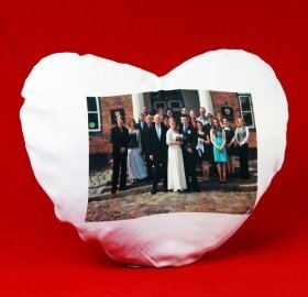 Herzkissen mit Foto