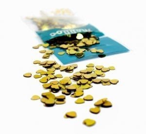 Herzkonfetti *Goldene Hochzeit*