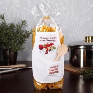 Herznudeln *Dank für die Einladung*