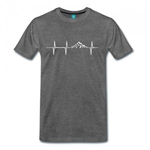 Herzschlag Berge T-Shirt