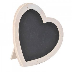 Herztafel, weiß