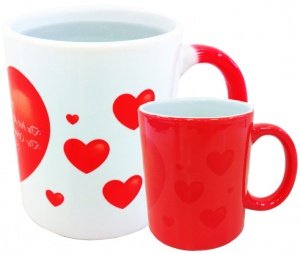 Herztasse mit Überraschungseffekt