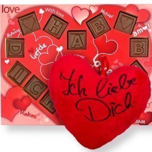 Herztelegramm Hab Dich Lieb! und Kuschel