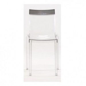 Hi Cut Stuhl 5850B9 transparent/fumé von