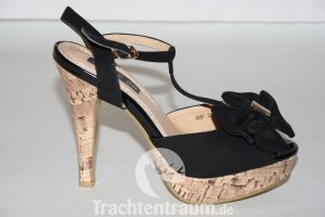 High Heels - Sandalette schwarz