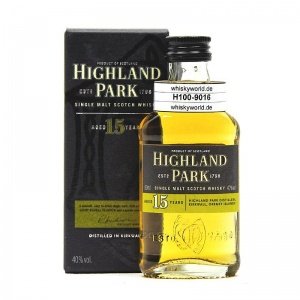 Highland Park 15 Jahre in Geschenkpackung 0,050 L/ 40.00%
