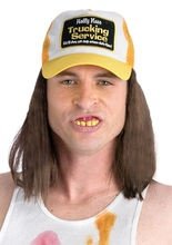 Hinterwäldler Herren-Perücke und Mütze b