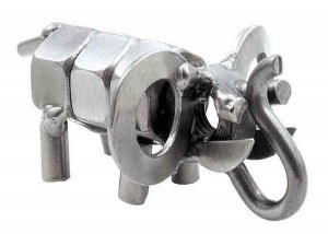Hinz und Kunst Metallfigur - Elefant
