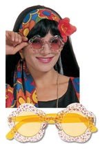 Hippie Blumen Brille
