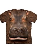 Hippo Head The Mountain T-Shirt