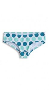 Hipster-Shorts mit Tupfen-Dessin