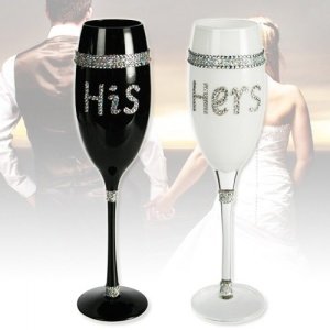 His/Hers Champagner Gläser