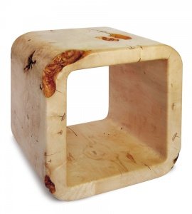 HOCKER UND BEISTELLTISCH