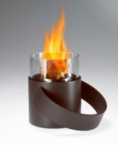 HOTPOT Bioethanol-Feuerstelle graubraun