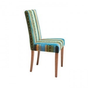 Hochlehner-Stuhl Orient blau Orient