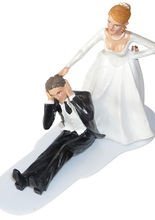 Hochzeit Torte Tortenfigur Am Schopfe ge