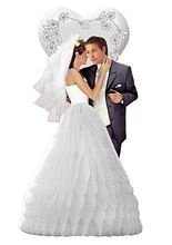 Hochzeit Wabendeko Brautpaar