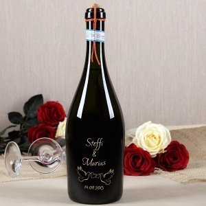 Hochzeits-Prosecco mit persönlicher