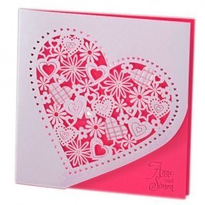 Hochzeitseinladung Alessa, perlmutt-fuch