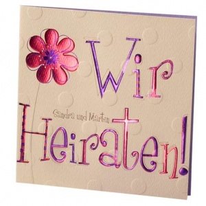 Hochzeitseinladung Amanda