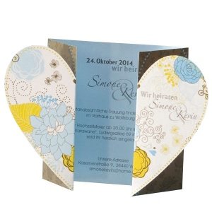 Hochzeitseinladung Audrey