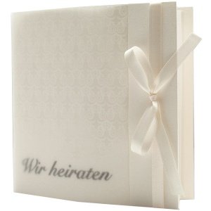 Hochzeitseinladung Elegance, creme