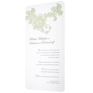 Hochzeitseinladung Katina